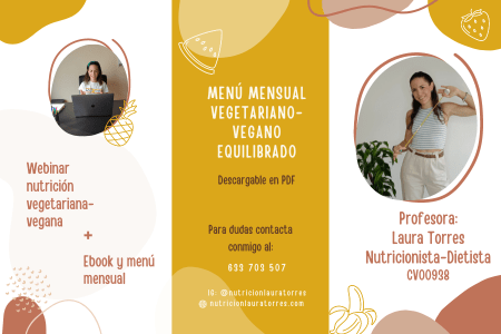 Nutricionista menú